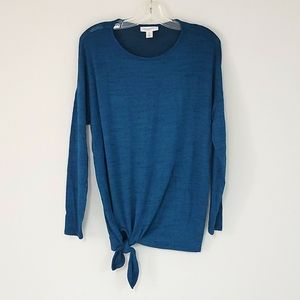 🎉HOST PICK🎉 Motherhood Maternity Long Sleeve Shirt Blue Black